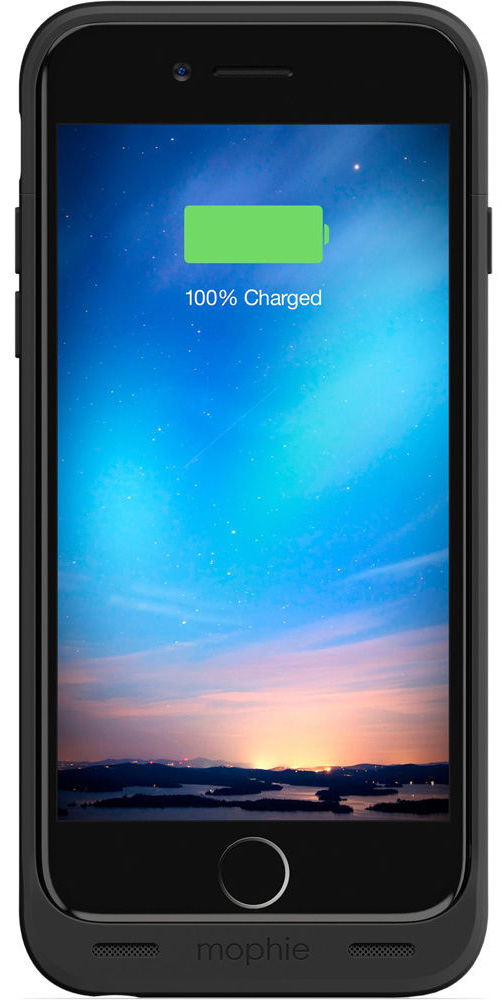 Mophie Juice Pack Reserve 1840 mAh (3353) - чехол-аккумулятор для iPhone 6/6s (Black) купить в интернет-магазине icover
