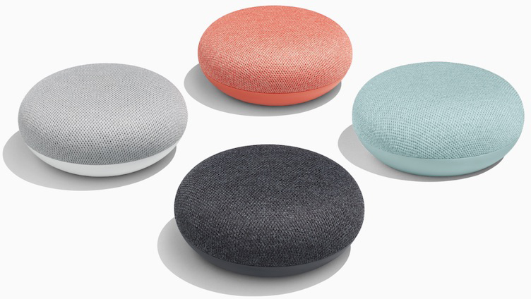 Умная колонка Google Home Mini (Aqua) купить в интернет-магазине icover