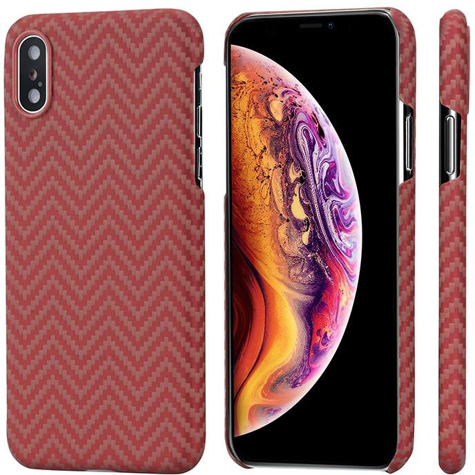 

Чехол Pitaka MagCase (KI8007XS) для iPhone XS/X (Red/Orange)