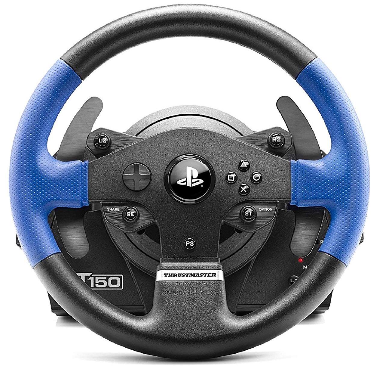 Руль Thrustmaster T150 Force Feedback (3362934109738) для PS3/PS4/PC (Black) купить в интернет-магазине icover