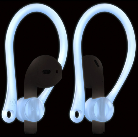 

Держатель Elago Earhook (EAP-HOOKS) для наушников Apple AirPods (Nightglow Blue)