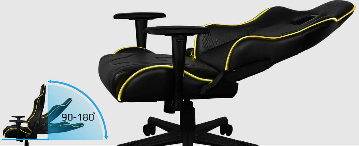 Игровое кресло Aerocool AC220 AIR RGB (Black) купить в интернет-магазине icover