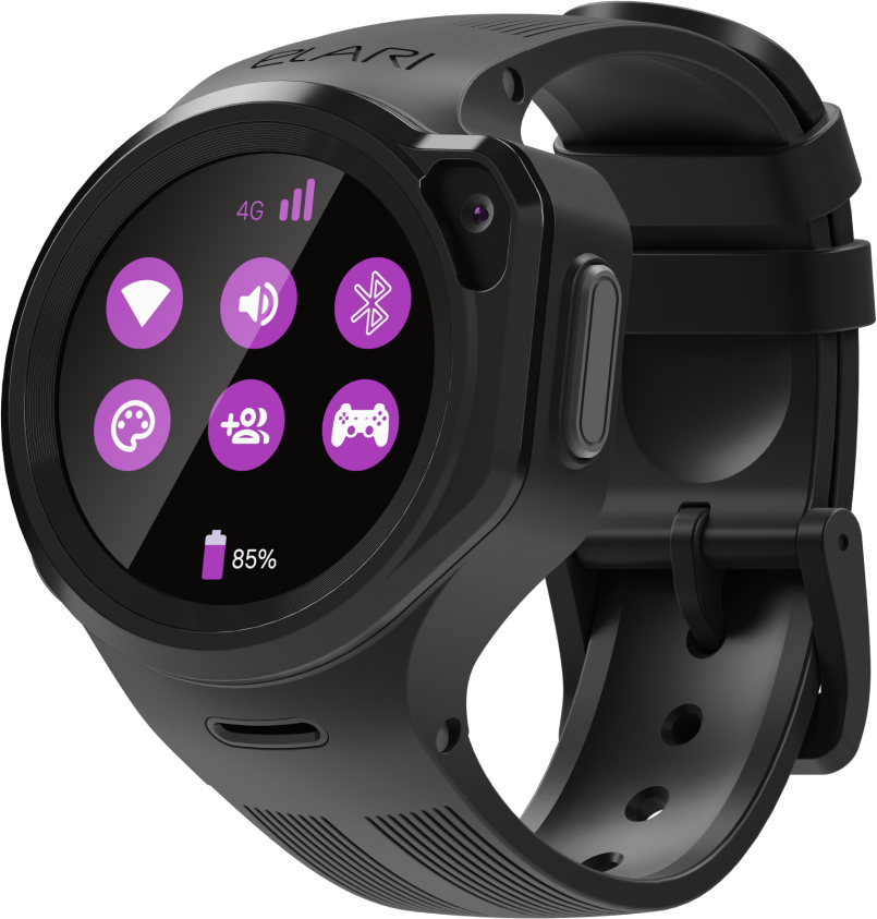 

Детские умные часы Elari KidPhone 4GR (Black)