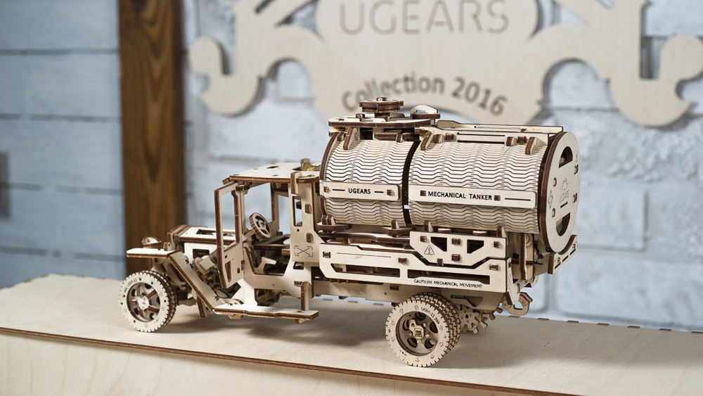 3D-пазл UGears Автоцистерна (70021) купить в интернет-магазине icover