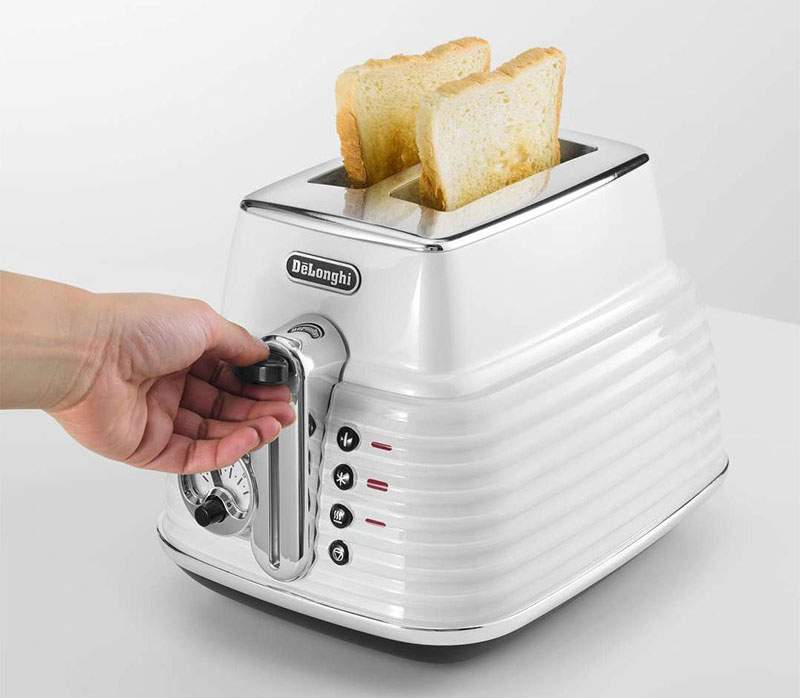 DeLonghi Scultura CTZ 2103 - тостер (White) купить в интернет-магазине icover