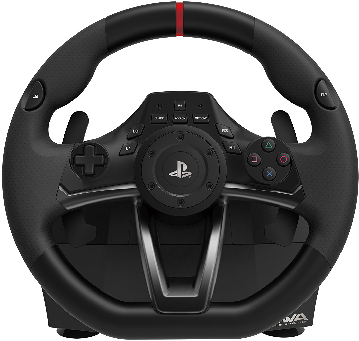 Hori Racing Wheel Apex (PS4-052E) - руль для Sony PlayStation 3/4 (Black) купить в интернет-магазине icover