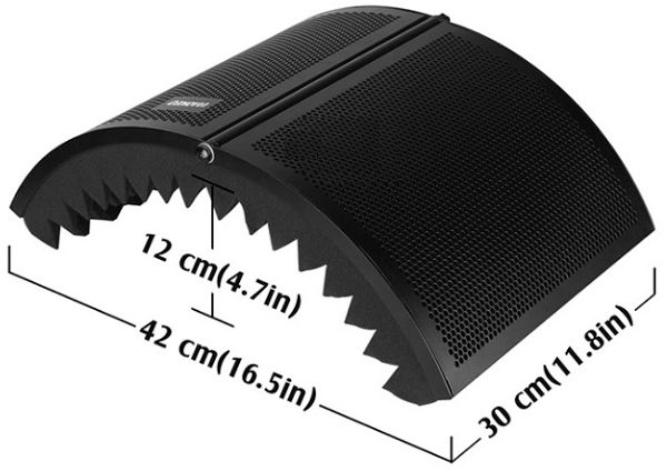 Звукопоглощающая панель для микрофона Maono AU-S02 (Black) купить в интернет-магазине icover
