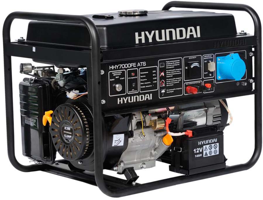 Hyundai HHY 7000FE ATS - генератор бензиновый купить в интернет-магазине icover