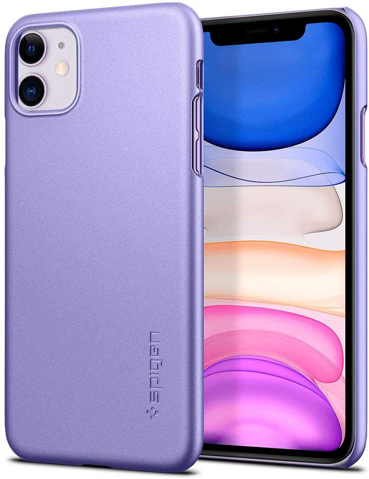 

Чехол Spigen Thin Fit (ACS00404) для iPhone 11 (Purple)