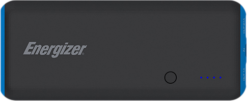 Energizer UE10007 10000 mAh - внешний аккумулятор (Black/Blue) купить в интернет-магазине icover