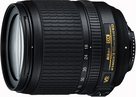 Фотоаппарат Nikon D5500 Kit (D5500 Body Black + 18-105 VR Black) купить в интернет-магазине icover