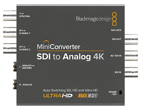 Blackmagic Mini Converter - конвертер SDI to Analog 4K купить в интернет-магазине icover