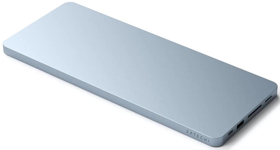 Док-станция Satechi USB-C Slim Dock для iMac 24" (Blue) купить в интернет-магазине icover