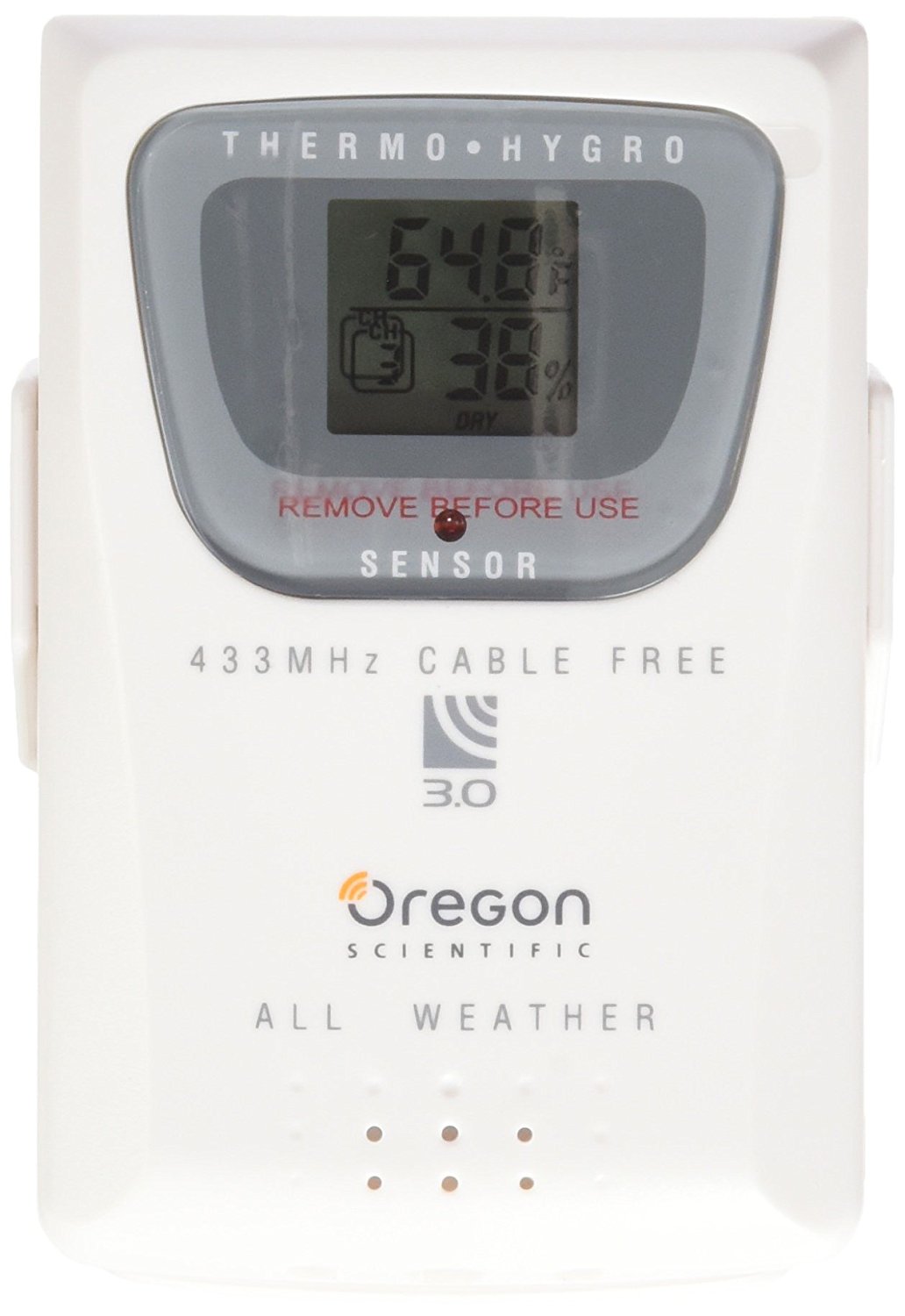 Oregon Scientific THGR810 - термо-гидродатчик для WMR200/WMR88 (White) купить в интернет-магазине icover