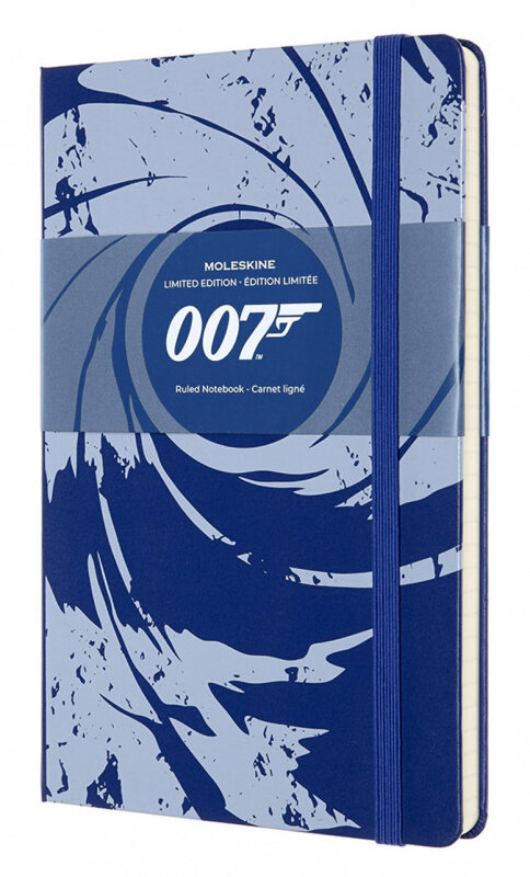 

Блокнот Moleskine James Bond Limited Edition Large (LEJB02QP060B) в линейку (Blue)