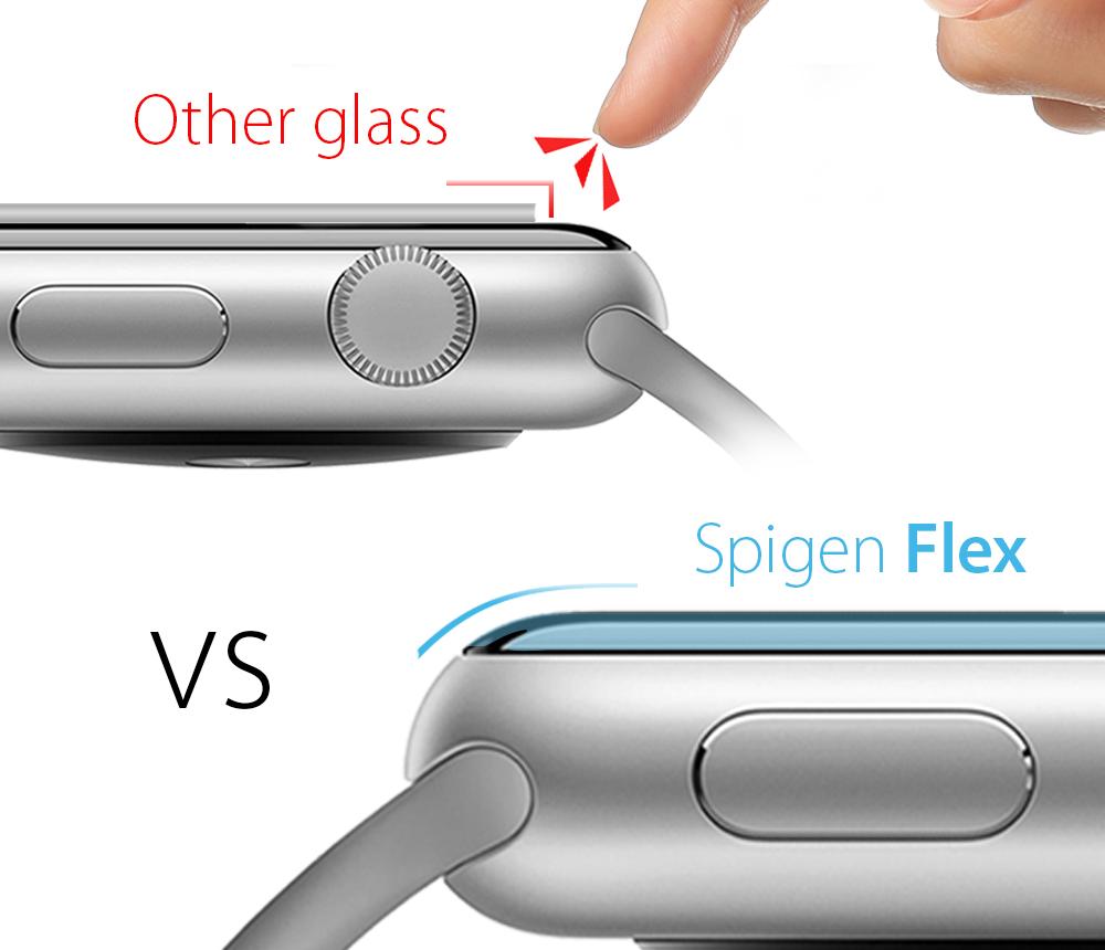 Защитная пленка Spigen Neo Flex (062FL25574) для Apple Watch series SE/6/4 44mm (Clear) купить в интернет-магазине icover
