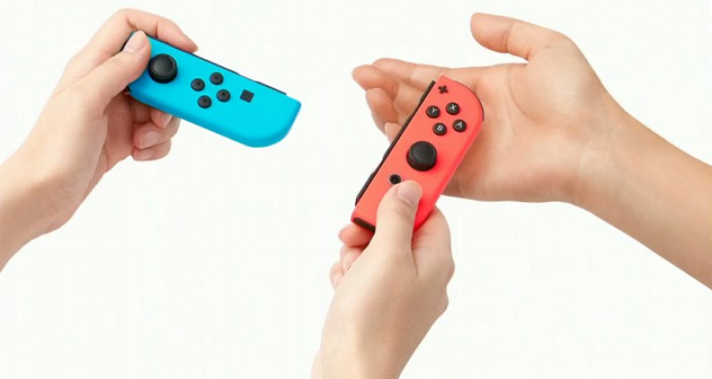 Игровой контроллер Nintendo HAC A JAEAA (Blue/Red) купить в интернет-магазине icover