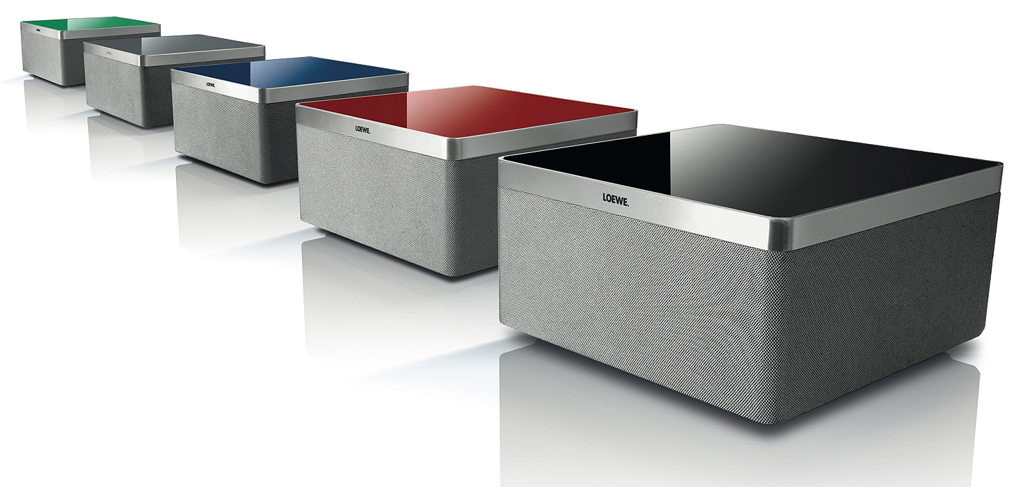 loewe AirSpeaker iPhone iPod iPad Silver iCover