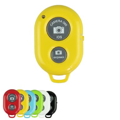 Bluetooth Remote Shutter - беспроводной фотопульт для iOS/Android (Yellow) купить в интернет-магазине icover
