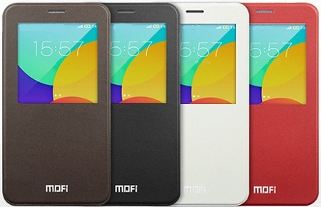 Mofi Genuine Leather Series Slim Case Flip Cover чехол Mofi