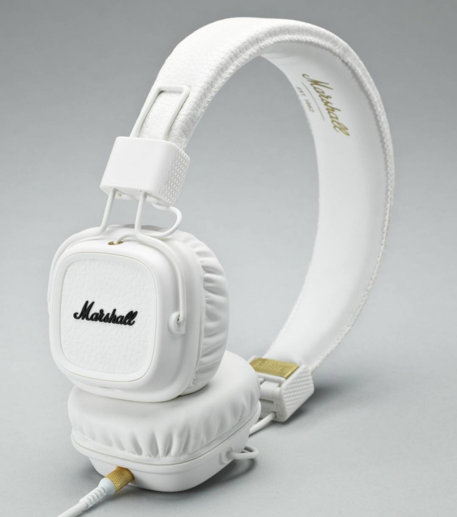 Накладные наушники Marshall Major II (White) купить в интернет-магазине icover