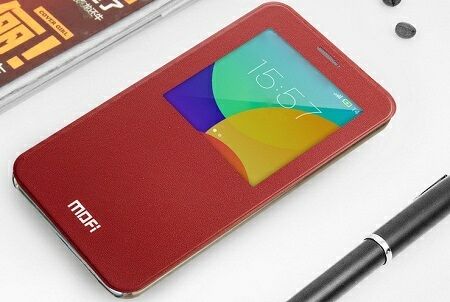 Mofi Genuine Leather Series Slim Case Flip Cover чехол Mofi