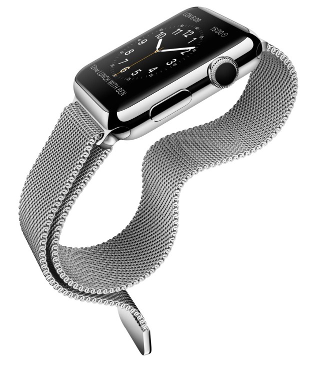 Apple-Watch-on-mesh-bracelet Apple-Watch-on-mesh-bracelet