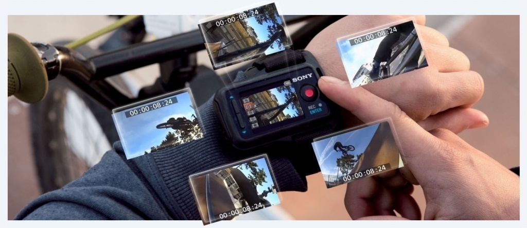 Sony Live Remote Control with Wi-Fi (RM-LVR2) - пульт ДУ для Sony Action Cam купить в интернет-магазине icover