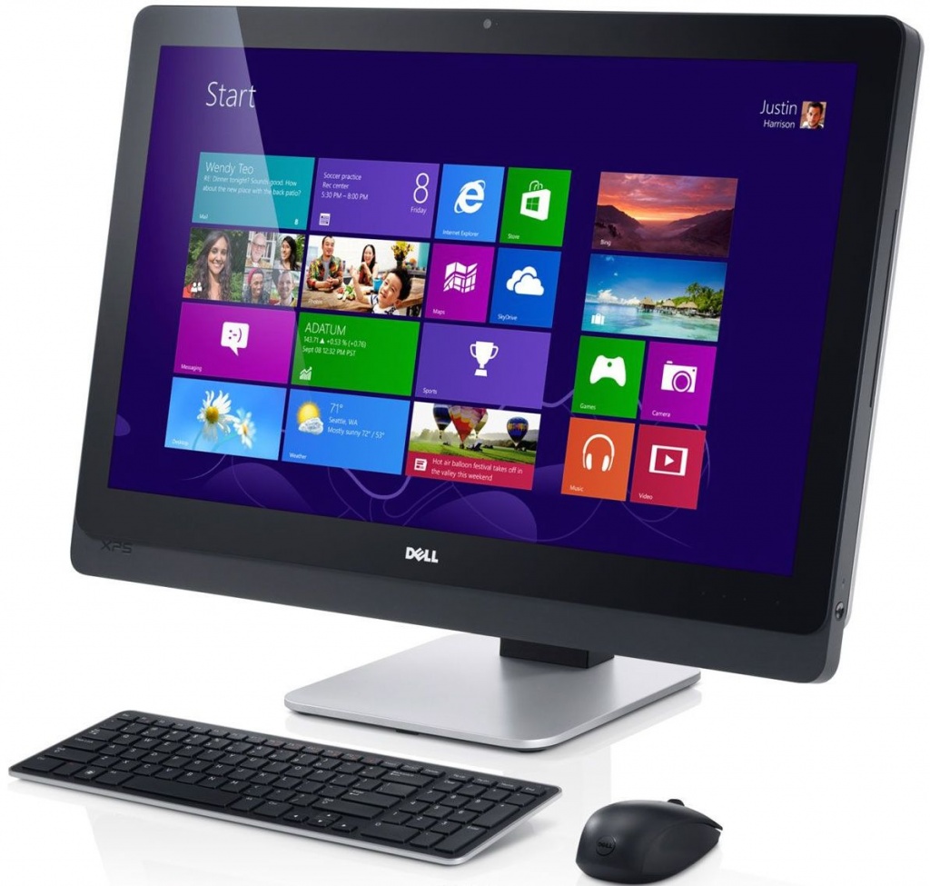 Моноблок Dell XPS One 27" (2560x1440/Intel Core i7-4770M/16GB/BT 4.0/Windows8) (2720-7130) купить в интернет-магазине icover