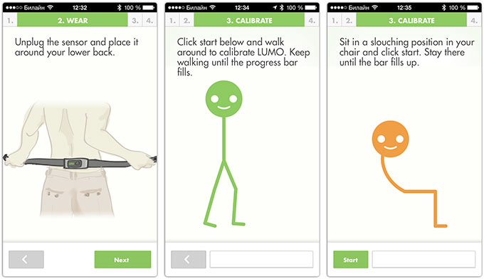 Lumo BodyTech LUMOback 4.0 - сенсор осанки и активности для iOS/Android купить в интернет-магазине icover