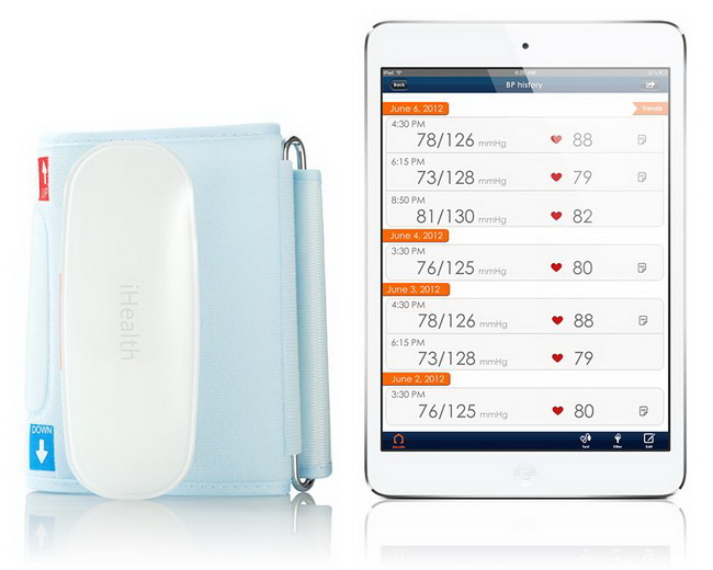 Купить тонометр iHealth Wireless Blood Pressure Monitor BP5 в Москве в каталоге