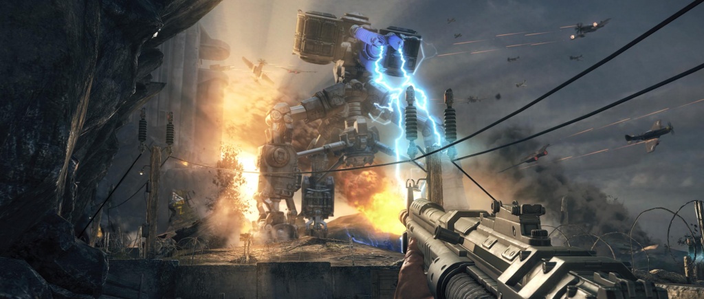 Купить wolfenstein: the new order - видеоигра для playstation 4 (русские субтитры) в Москве. В нашем каталоге интернет-магазина icover.ru вы можете ознакомиться с ценами, подробным описанием, фотографиями и техническими характеристиками. Низкие цены. Высокое качество. Доставка по России. Заказать товары по телефону +7(495)229-39-50 Wolfenstein: The New Order - видеоигра для PlayStation 4 (русские субтитры) купить в интернет-магазине icover