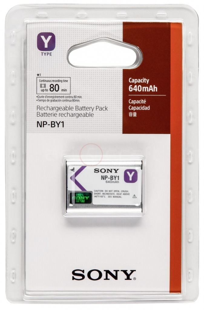 Sony Action Cam Battery (NPBY1.CE)  - аккумулятор для Sony Action Cam купить в интернет-магазине icover