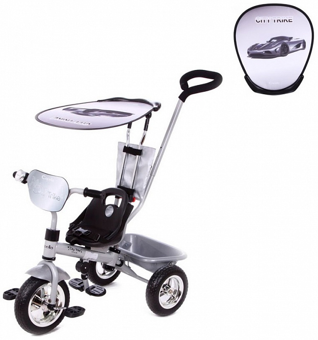 Capella City Trike (GL000021193) - детский велосипед (Silver) купить в интернет-магазине icover