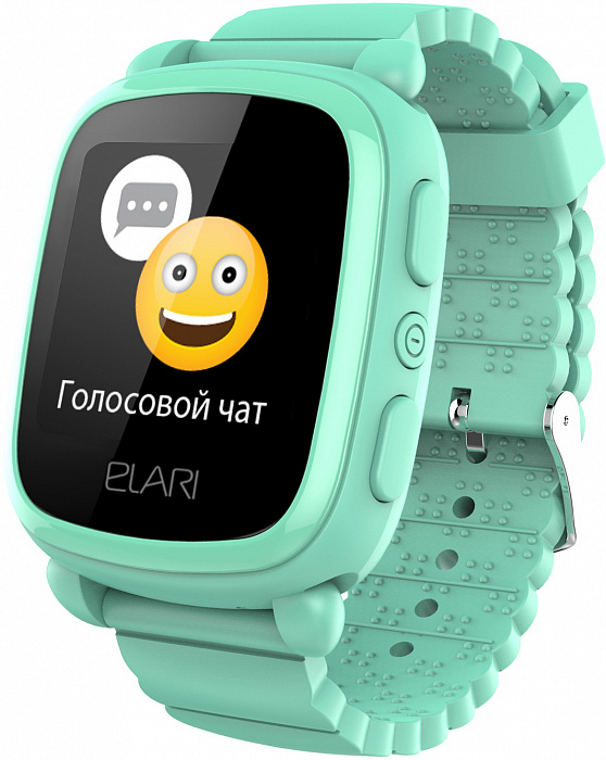 Детские умные часы Elari KidPhone 2 (Green) купить в интернет-магазине icover
