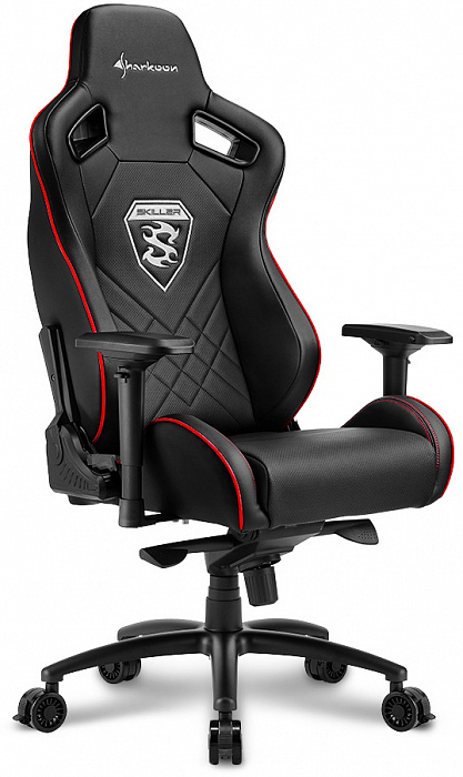 Игровое кресло Sharkoon Skiller SGS4 (Black/Red) купить в интернет-магазине icover