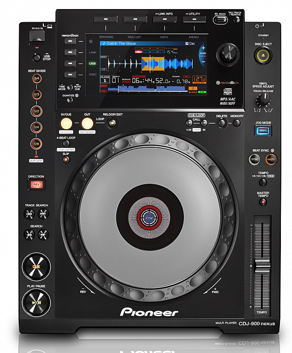PIONEER CDJ-900 Nexus - DJ CD-проигрыватель (Black) купить в интернет-магазине icover