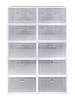 Коробки для хранения обуви Ridberg 20 шт (Transparent) купить в интернет-магазине icover