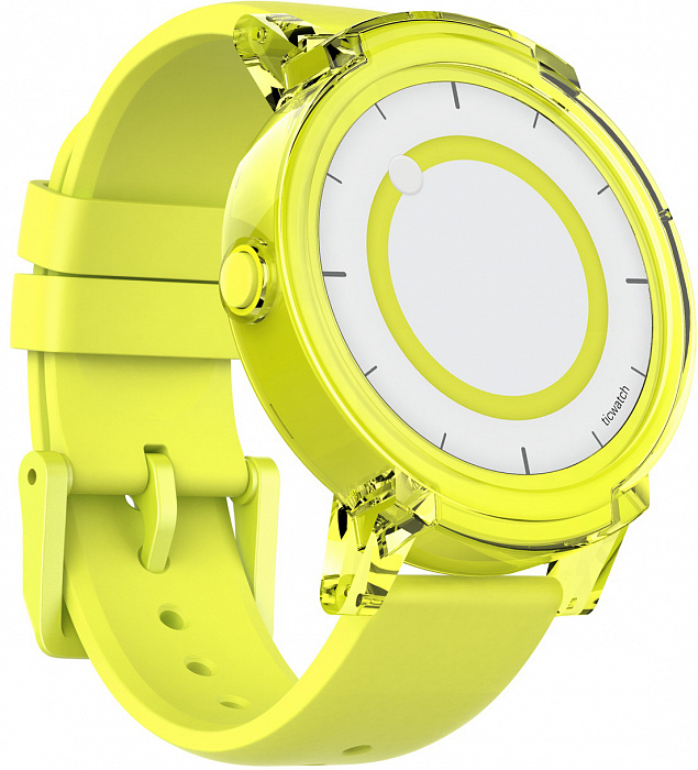 Умные часы Ticwatch Express (Lemon) купить в интернет-магазине icover