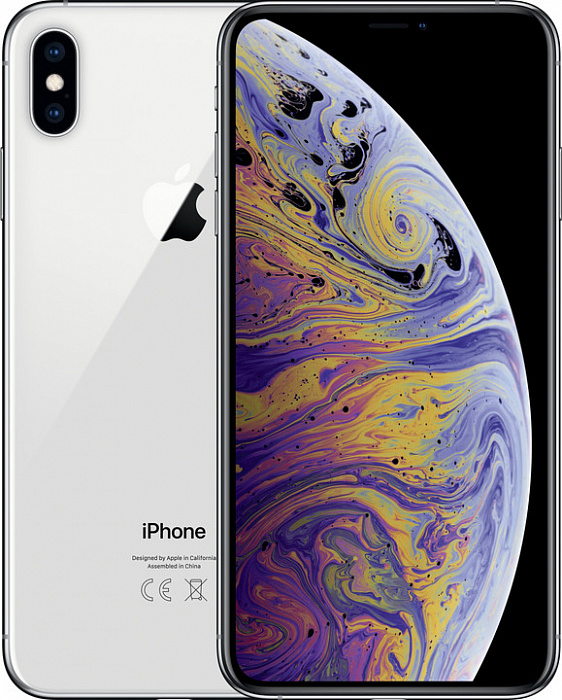 Смартфон Apple iPhone Xs Max 512Gb MT572RU/A (Silver) купить в интернет-магазине icover