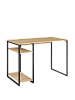 Стол письменный с полкой для ПК RIDBERG GILBERT (Oak/Black) купить в интернет-магазине icover