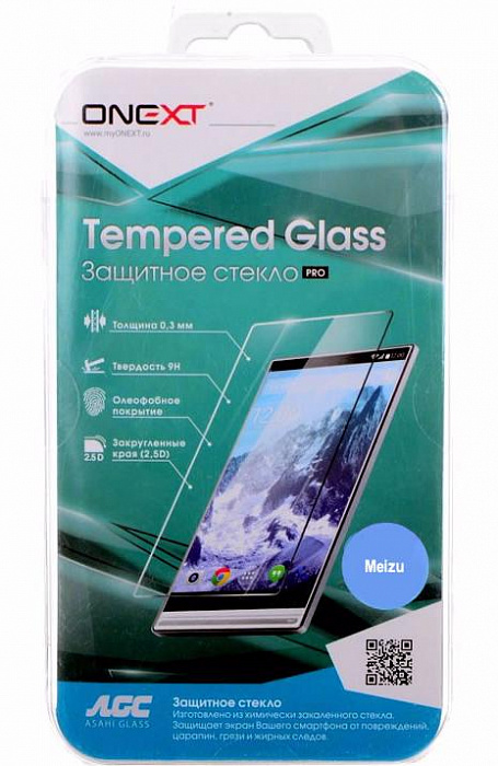 Onext Glass - защитное стекло для Meizu M5 купить в интернет-магазине icover