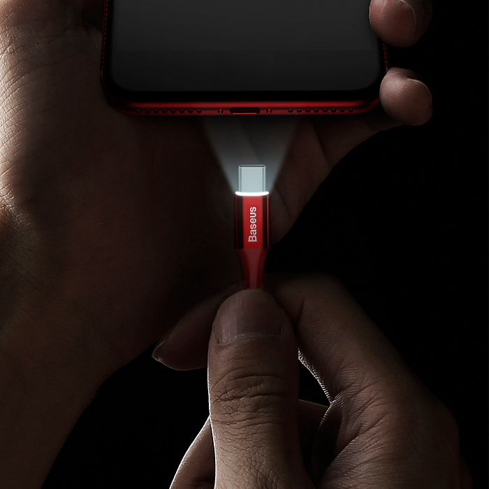 Кабель Baseus Rapid Series Type-C/USB 1m CATSU-B09 (Red) купить в интернет-магазине icover