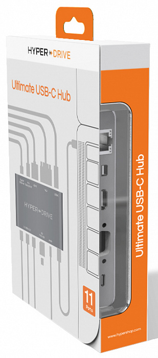 Хаб HyperDrive Ultimate GN30B (Grey) купить в интернет-магазине icover
