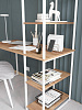 Стол-стеллаж лофт RIDBERG MEMPHIS (Oak/White) купить в интернет-магазине icover