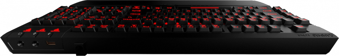 Gamdias Hermes Ultimate Red Switch - игровая клавиатура (Black) купить в интернет-магазине icover