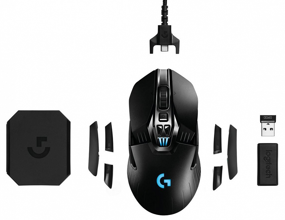 Logitech Mouse G900 Chaos Spectrum (910-004607) - беспроводная игровая мышь (Black) купить в интернет-магазине icover