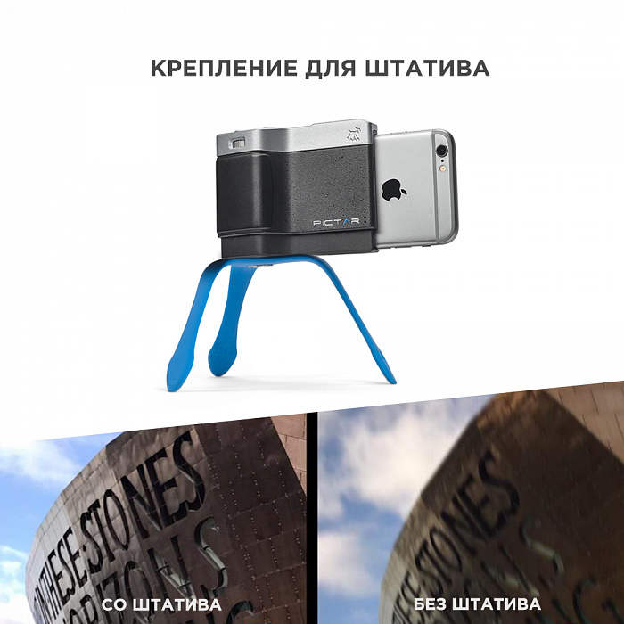 Умный держатель Miggo Pictar One Plus MKII (MW PT-ONE BS 42) для iOS/Android (Black) купить в интернет-магазине icover