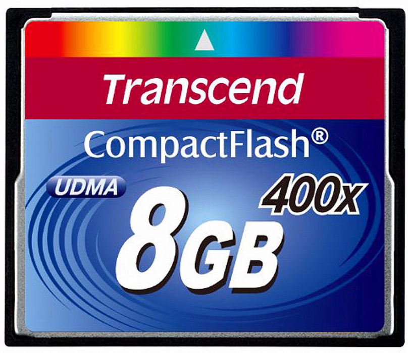 Карта памяти Transcend Compact Flash Premim 400x 8Gb TS8GCF400 (Blue) купить в интернет-магазине icover