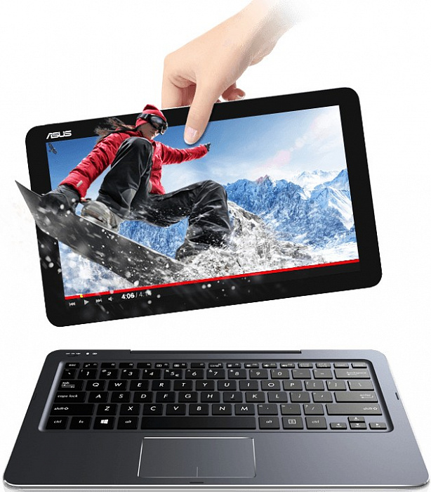 Asus Transformer Book T300CHI-FH011H 12.5" IPS, Intel M 1200 Mhz,  8Gb, 128Gb SSD (90NB07G1-M00810) - ноутбук-планшет купить в интернет-магазине icover